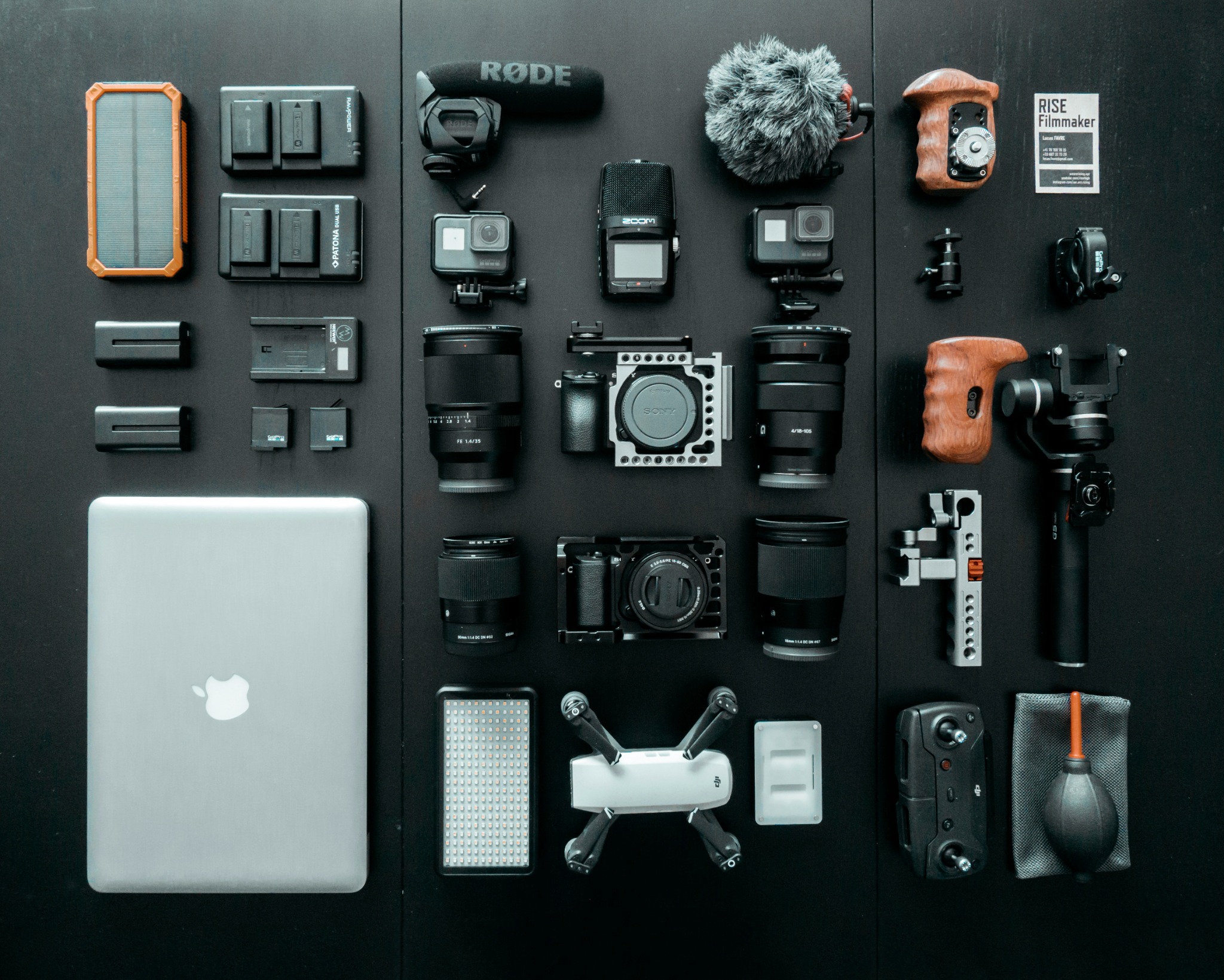 Matériel de tournage et accessoires cinéma